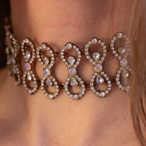 crystal infinity choker